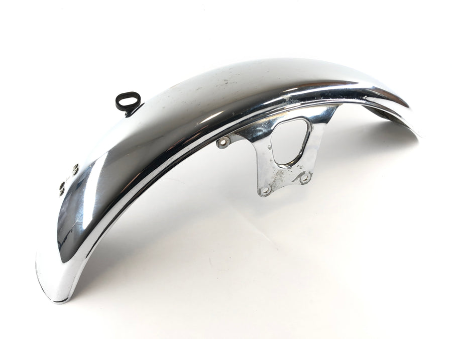 Yamaha XS 650 Type 447 [1975] - Front fender with dent and crack