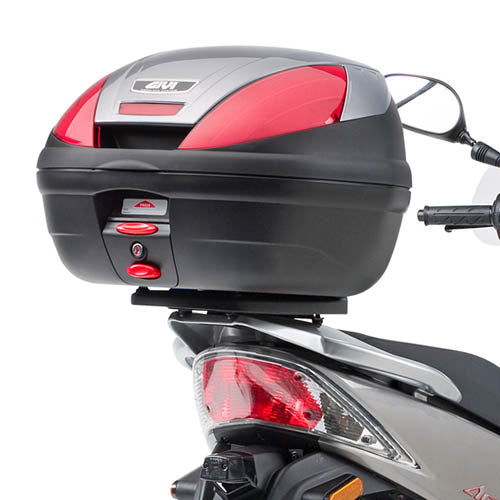 Kymco Agility 50-125-150-200 R16 [GIVI] - Topcase Träger für MONOLOCK® Koffer benutzen Sie die im Koffer mitgelieferte