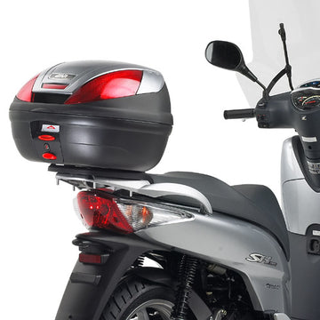 Honda SH 125 i 150 i [GIVI] - Topcase Träger für MONOLOCK® Koffer benutzen Sie die im Koffer mitgelieferte MONOLOCK®