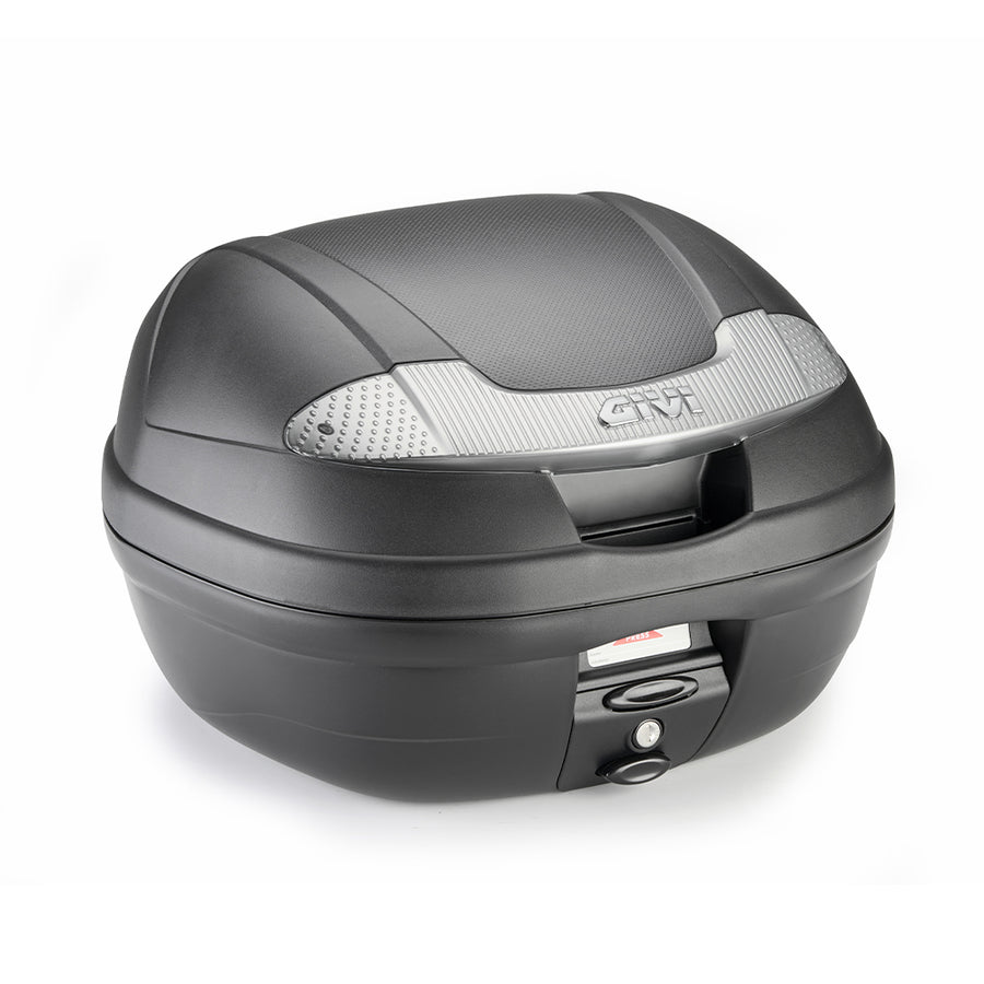 E340 Vision-Tech - Monolock Topcase mit Platte – schwarz / Max Zuladung 3 kg