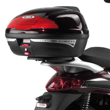 Piaggio Beverly 125-250-400 [GIVI] - Topcase Träger für MONOLOCK® Koffer maximale Zuladung 6 kg