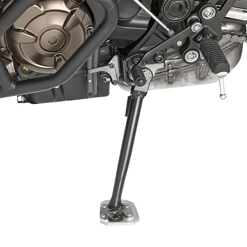 Yamaha Tracer 7 GT [2020–2024] – Seitenständerfuß-Verbreiterung aus Alu/Edelstahl