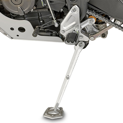 Yamaha Ténéré 700 [GIVI] - Fuß-Verbreiterung aus Aluminium und Edelstahl für den Original Seitenständer