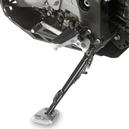 Suzuki DL 650 V-Strom L2 L3 L4 L5 L6 [GIVI] - Fuß-Verbreiterung aus Aluminium und Edelstahl für den Original