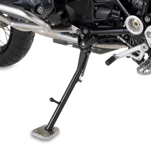 BMW R 1200 GS Adventure [GIVI] - Fuß-Verbreiterung aus Aluminium und Edelstahl für den Original Seitenständer nicht mit