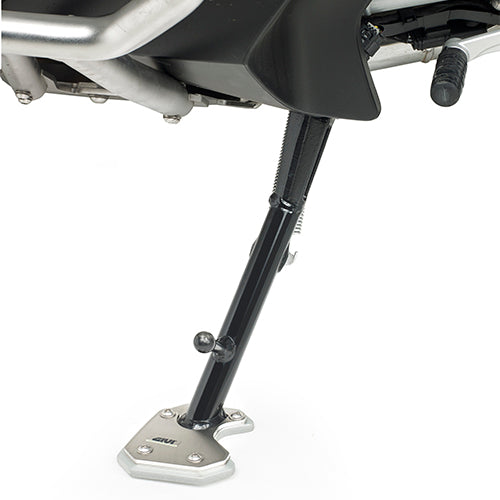 BMW R 1200 RT [GIVI] - Fuß-Verbreiterung aus Aluminium und Edelstahl für den Original Seitenständer