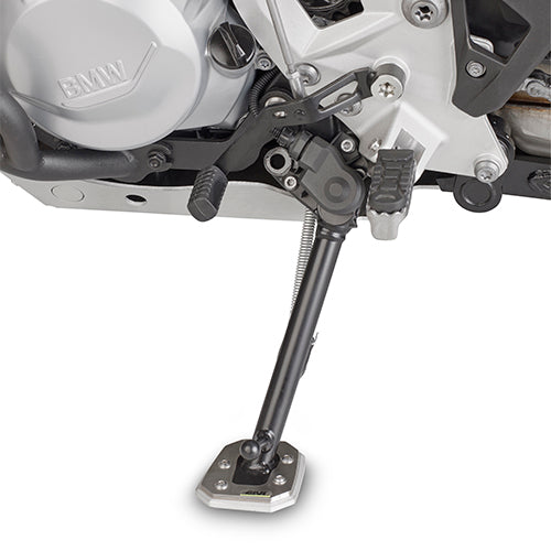 BMW F 750 GS [GIVI] - Fuß-Verbreiterung aus Aluminium und Edelstahl für den Original Seitenständer