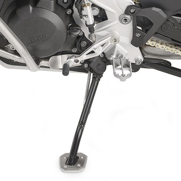 BMW F 850 GS Adventure [GIVI] - Fuß-Verbreiterung aus Aluminium und Edelstahl für den Original Seitenständer