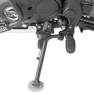 Royal Enfield Himalayan [GIVI] - Fuß-Verbreiterung aus Aluminium und Edelstahl für den Original Seitenständer