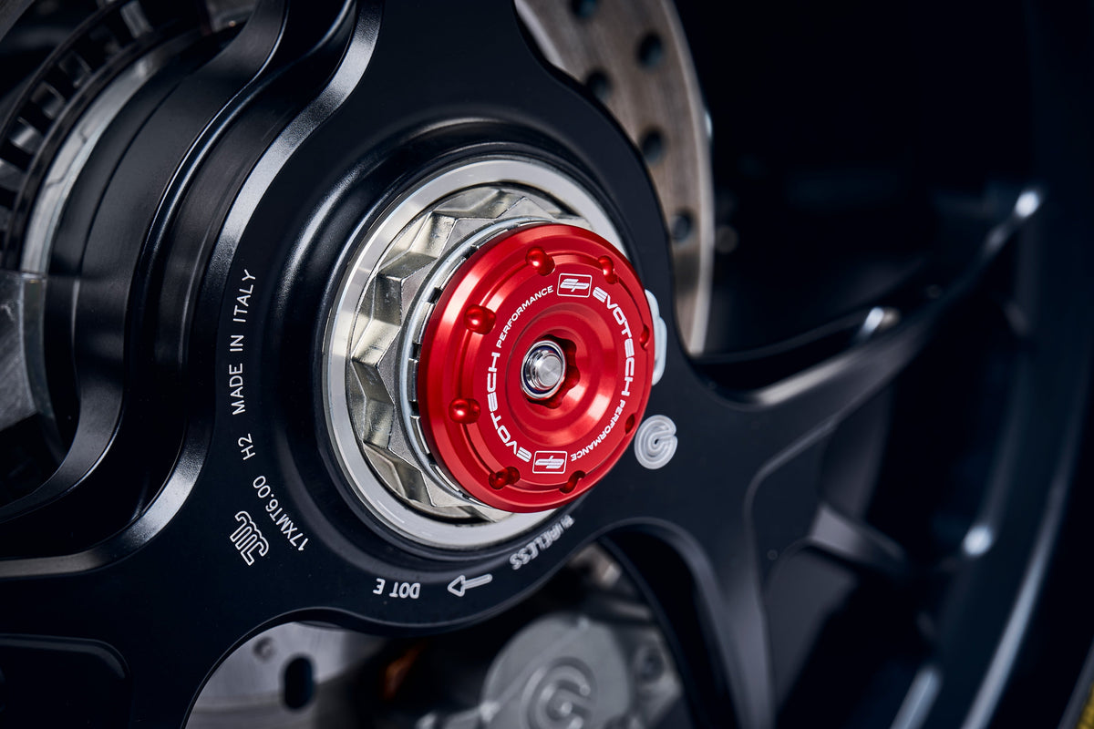 Ducati Panigale V4 Superleggera [2021–2024] - Achsprotektoren-Set – 360° Ansicht 3