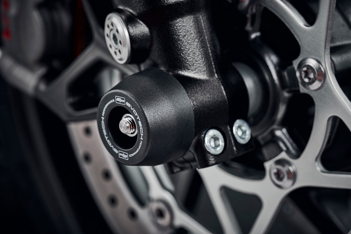 Triumph Street Triple R [2020–2022] - Achsprotektoren-Set – 360° Ansicht 2