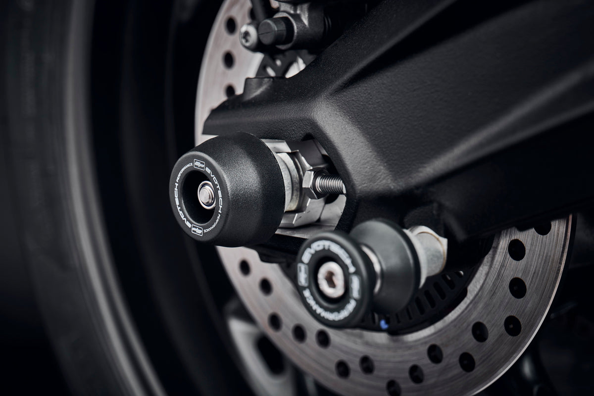 Triumph Street Triple RS [2020–2022] - Achsprotektoren-Kit – 360° Ansicht 4