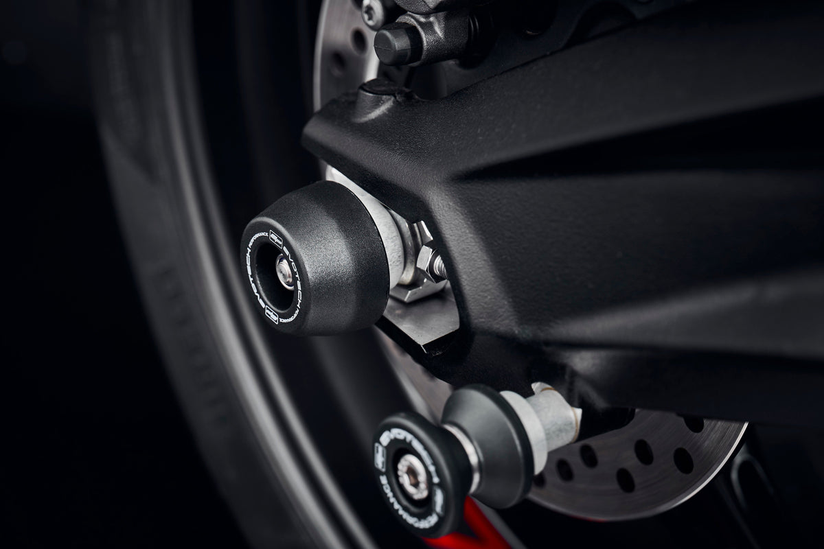 Triumph Street Triple R [2017–2019] - Achsprotektoren-Set – 360° Ansicht 8