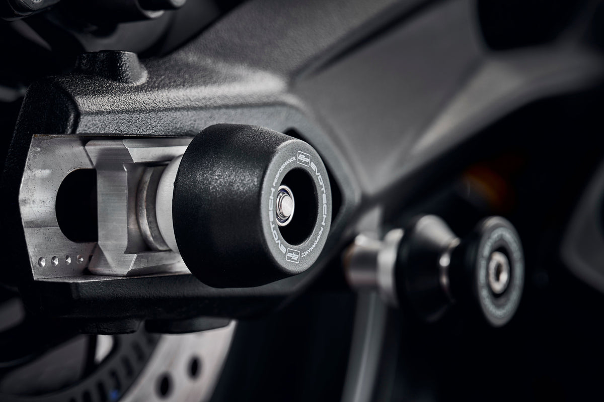 Triumph Street Triple RS [2020–2022] - Achsprotektoren-Kit – 360° Ansicht 6