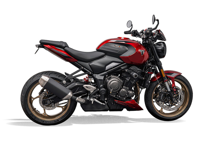 Triumph Trident 660 [2026+] - Kennzeichenhalter mit klarem LED-Rücklicht