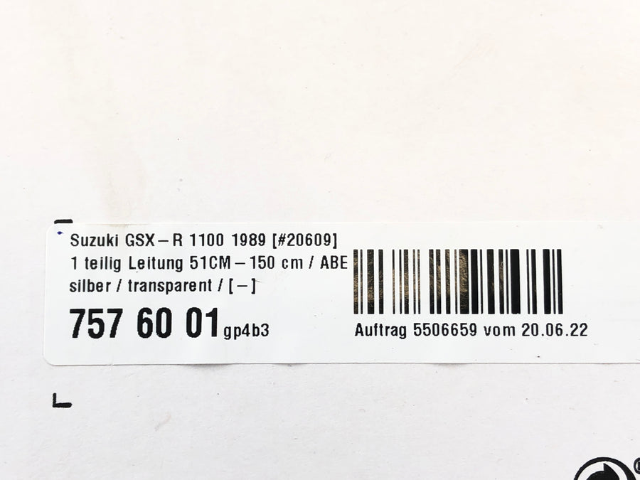 Suzuki GSX-R 1100 GV73B [1991] - Brake line steel braided rear as new