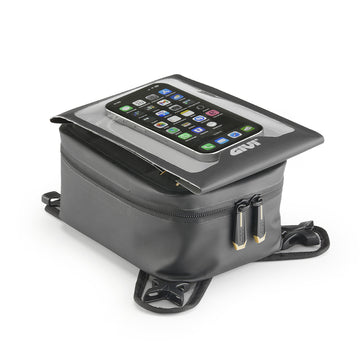[GIVI] – GRAVEL-T - Waterproof tank bag black – volume 3 liters, with straps