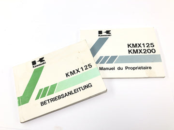 Kawasaki KMX 125 [1996] - operating instructions manual operating instructions service booklet