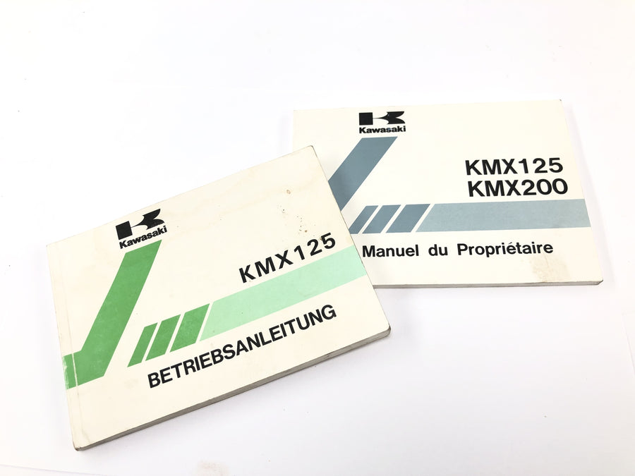 Kawasaki KMX 125 [1996] - operating instructions manual operating instructions service booklet