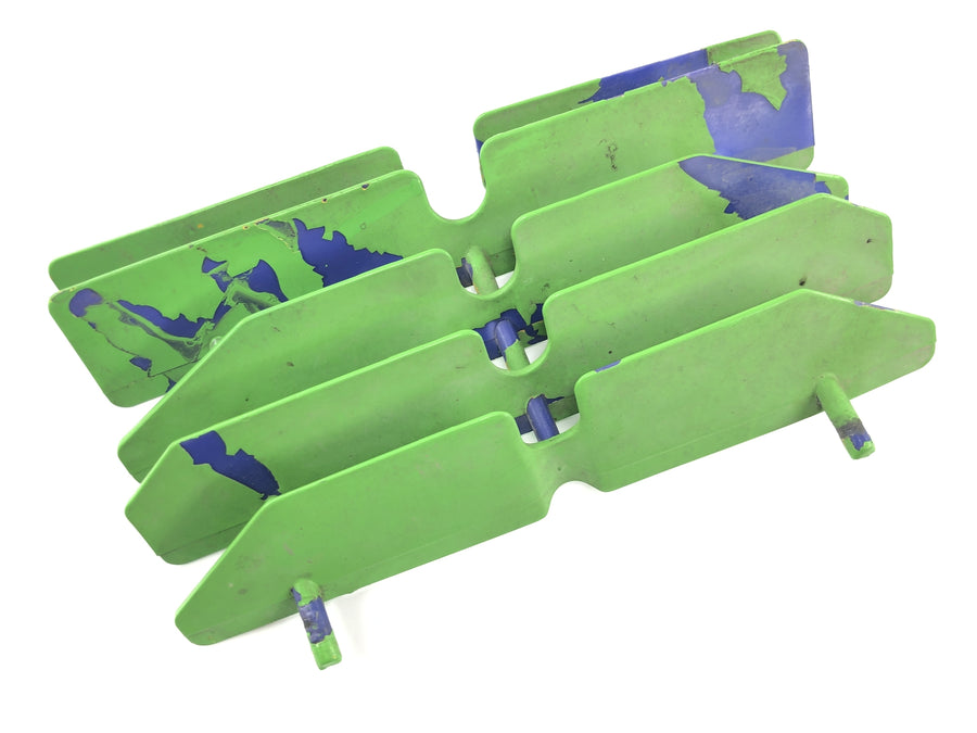 Kawasaki KMX 125 [1996] - Radiator cover cooling fins fairing