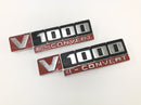 Moto Guzzi V 1000 Convert VG [1981] - Embleme Seitendeckel Schriftzüge Plaketten