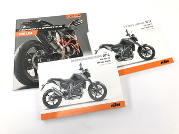 KTM Duke 690 A3 [2012] - Operating Instructions Manual Owner’s Manual Operating Instructions
