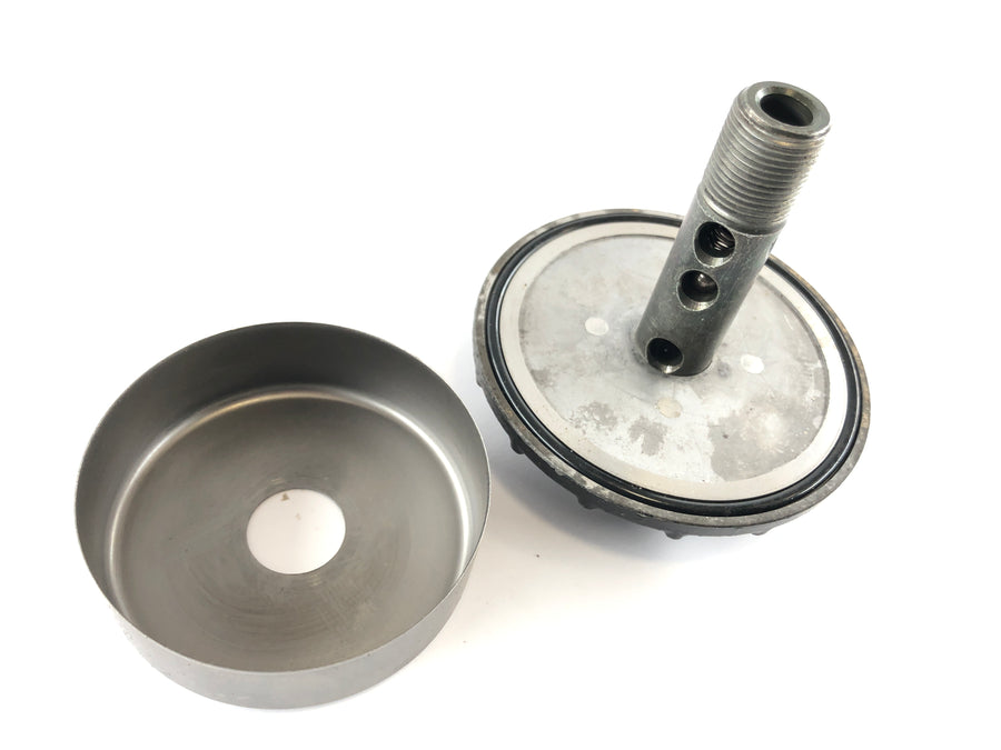 Kawasaki Zephyr 750 ZR750C [1991] - Oil pan cover oil filter holder