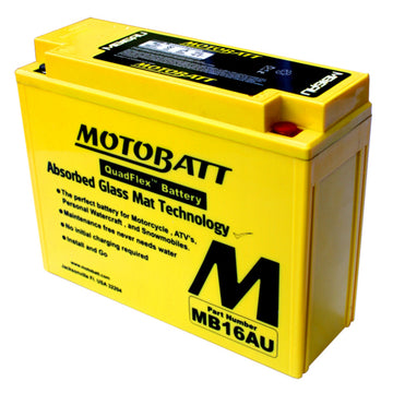 YAMAHA VMAX 600 XTC [1997] - MB16AU Yellow 12V20.5Ah 250CCA
