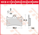 Yamaha XT 1200 ZA ABS DP011 Super Ténéré [2010-2011] - Front brake pads