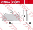Ducati Multistrada 950 ABS AA05AA/AA06JA [2017-2018] - Front brake pads