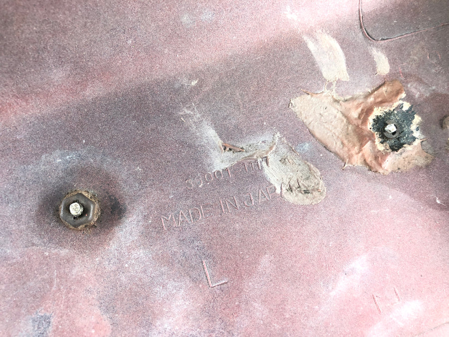 Kawasaki Z 1100 KZT10A [1982] - Side cover left