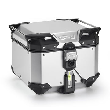 Topcase Trekker Outback EVO Monokey 42 Liter – aus eloxiertem Aluminium, SMART SECURITY LOCK
