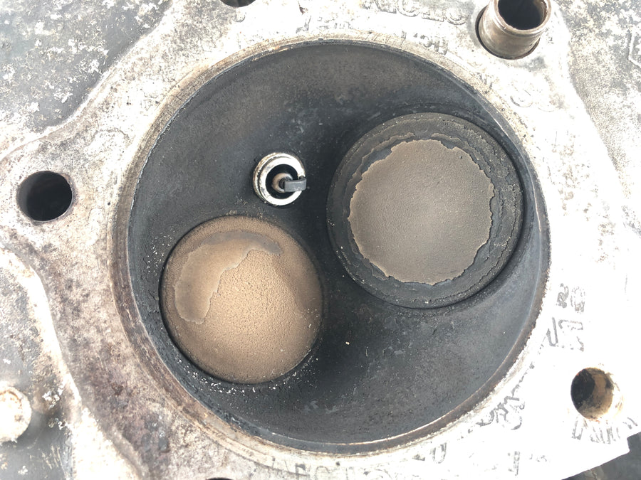 Yamaha XT 500 1U6 [1980] - Cylinder head