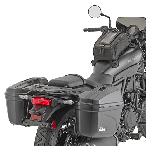 Kawasaki Eliminator 500 [GIVI] - Seitenkoffer-Träger für MONOKEY® Koffer nur montierbar mit MONOKEY® E22