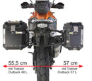 KTM Super Adventure [2015–2016] – Stahlrohr-Seitenkofferträger Cam-Side