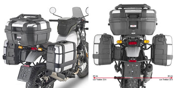 Royal Enfield Himalayan [GIVI] - Seitenkoffer-Träger für MONOKEY® oder RETRO FIT Koffer