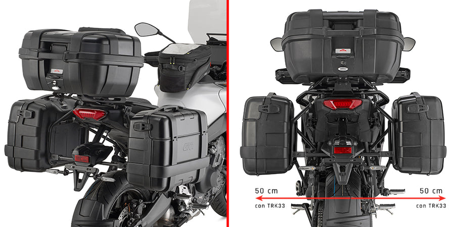 Yamaha Tracer 9 / Tracer 9 GT / Tracer 9 GT+ [GIVI] - Seitenkofferträger PL ONE-FIT für die Konfiguration von MONOKEY®
