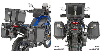 Yamaha Ténéré 700 [GIVI] - Stahlrohr-Seitenkofferträger PL ONE-FIT für die Trekker Outback MONOKEY®
