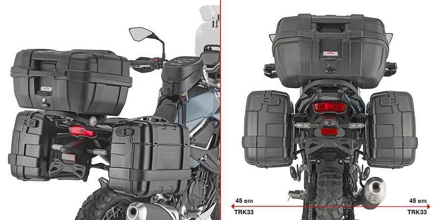 Kawasaki KLE 500 SE [2026] – PL ONE-FIT Seitenkofferträger Monokey