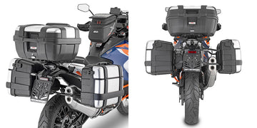KTM Super Adventure R 1390 [GIVI] - Seitenkofferträger PL ONE-FIT für die Konfiguration von MONOKEY® Seitenkoffern oder
