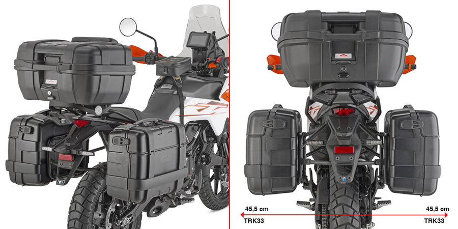 KTM 390 Adventure R [2025–2026] – PL ONE-FIT Seitenkofferträger Monokey