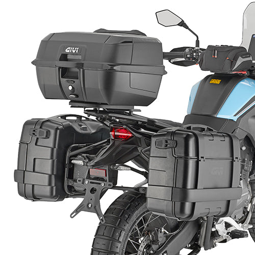 Morbidelli T 502 X [GIVI] - Seitenkofferträger PL ONE-FIT für die Konfiguration von MONOKEY® Seitenkoffern oder Taschen