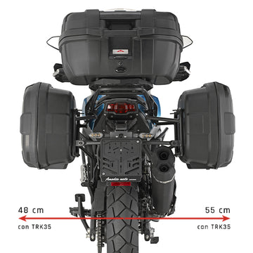 Qj Motor SRT 600 SX [GIVI] - Seitenkofferträger PL ONE-FIT für die Konfiguration von MONOKEY® Seitenkoffern oder Taschen