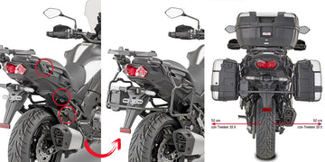 Kawasaki Versys 1000 SE [2019–2024] – Abnehmbarer Seitenkofferträger