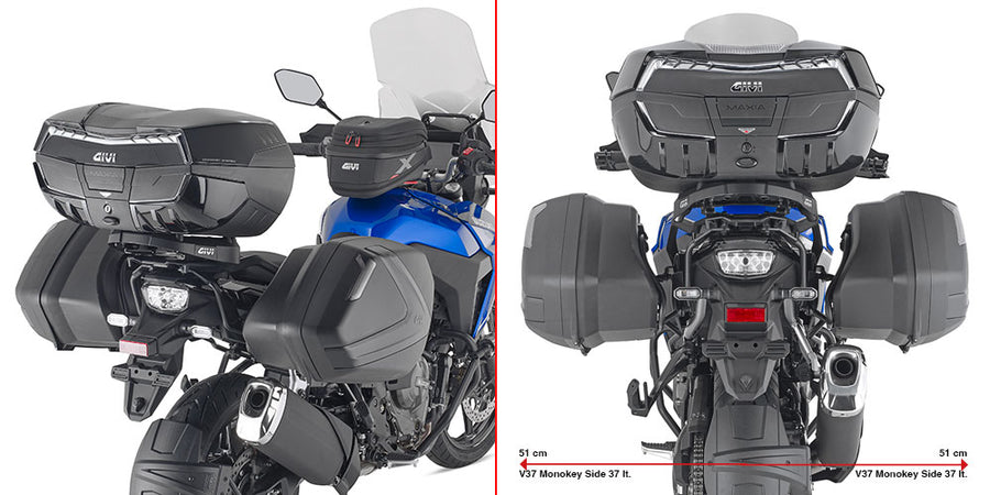 Suzuki V-Strom 800 SE [GIVI] - Seitenkoffer-Träger für V35