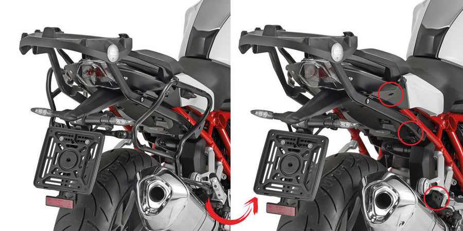 BMW R 1250 R [GIVI] - Seitenkoffer-Träger abnehmbar für V35
