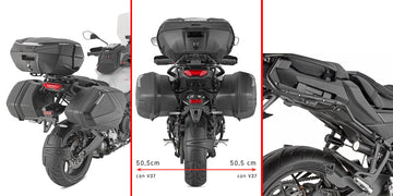 Yamaha Tracer 9 GT [2025-2026] - Side case carrier for Monokey Tech 3