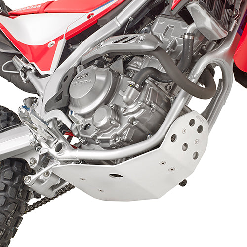 Honda CRF 300 L [GIVI] - Engine guard made of satin and anodized aluminum thickness 5mm