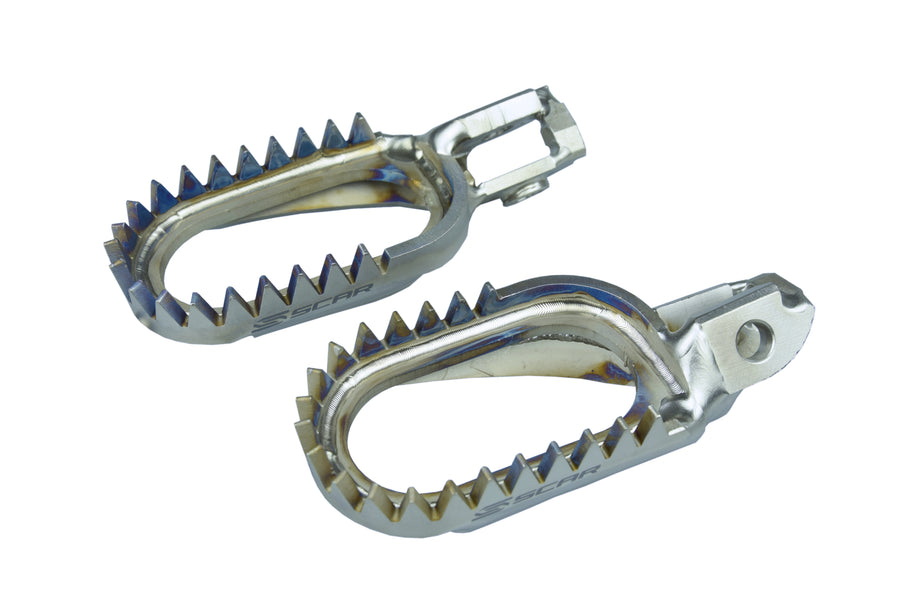 KTM 300 SX [2023-2025] - Titanium footpegs anti-mud