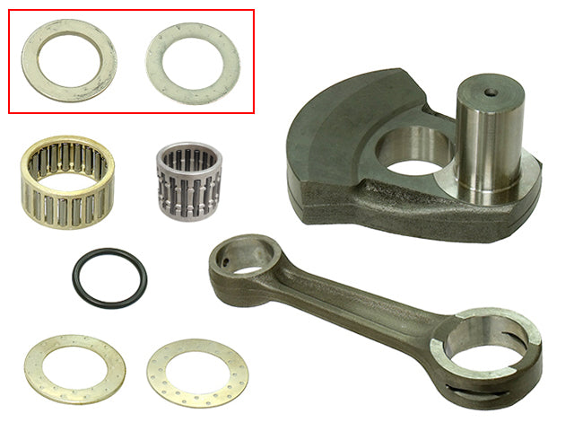 POLARIS 800 RMK 155 [2015] - Crankshaft set with connecting rod for Polaris MAG